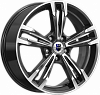 K&K Karrera Light 7x18 5x114,3 ET45 dia 67,1 алмаз черный Россия