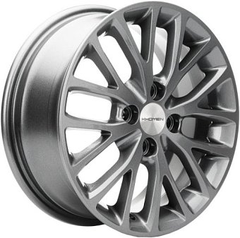 Khomen Wheels KHW1506 (Logan) 6x15 4x100 ET40 dia 60,1 gray