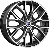 K&K Лилиом 6x16 4x114,3 ET40 dia 67,1 алмаз черный Россия