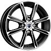 K&K Флэш 5x14 4x98 ET35 dia 58,5 алмаз черный Россия