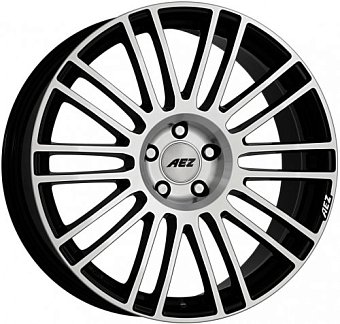 AEZ Strike 8x18 5x112 ET27 dia 70,1 black polished