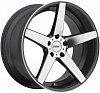 TSW Sochi 8x19 5x114,3 ET35 dia 76 gunmetal mirror cut face lip США