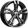 K&K Каррера 7x18 5x112 ET40 dia 66,6 дарк платинум Россия