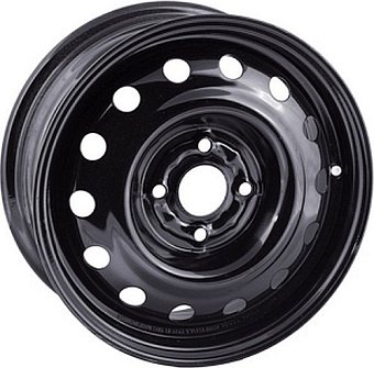 TREBL 6515 CHEVROLET COBALT/ OPEL CORSA D (09/2006) 5,5x14 4x100 ET39 dia 56,6 Black