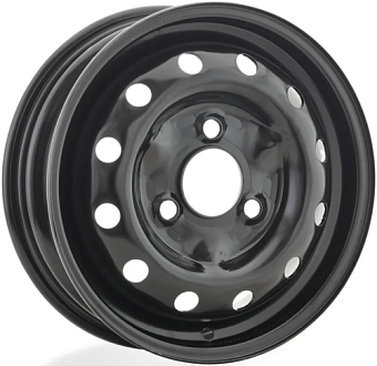ALCAR STAHLRAD (KFZ) 6664 6x16 5x100 ET35 dia 57,1 Black