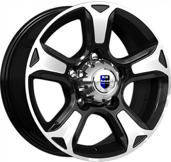 K&K Атлант 7x16 5x139,7 ET35 dia 108,5 алмаз черный Россия