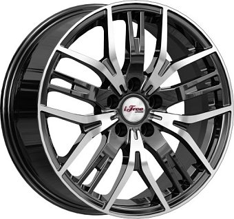iFree Аскет 7x17 5x108 ET40 dia 65,1 блэк джек