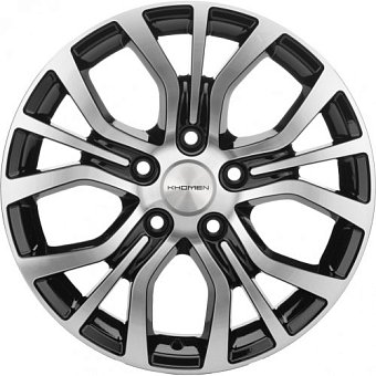 Khomen Wheels KHW1608 (Mitsubishi) 6,5x16 5x114,3 ET46 dia 67,1 black-FP Khomen Wheels KHW1608 (Mitsubishi) 6,5x16 5x114,3 ET46 dia 67,1 black-FP
