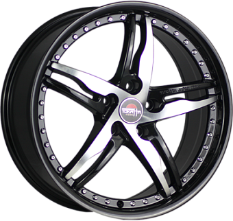 Yokatta Model-40 8x18 5x115 ET45 dia 70,1 BKF Yokatta Model-40 8x18 5x115 ET45 dia 70,1 BKF