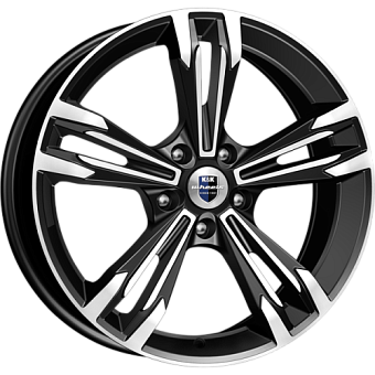 K&K Каррера 7x18 5x100 ET45 dia 67,1 алмаз черный Россия K&K Каррера 7x18 5x100 ET45 dia 67,1 алмаз черный Россия
