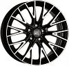 1000 Miglia MM1009 7x17 5x114,3 ET50 dia 67,1 gloss black polished