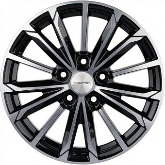 Khomen Wheels KHW1611 (Corolla) 6,5x16 5x114,3 ET45 dia 60,1 black-FP Россия