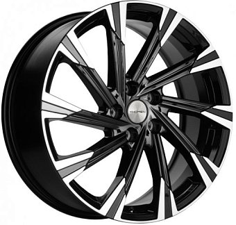 Khomen Wheels KHW1901 (Kia Sportage) 7,5x19 5x114,3 ET50,5 dia 67,1 black-FP Россия