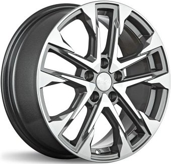 Скад Атакор 7x17 5x110 ET35 dia 65,1 алмаз графит Россия