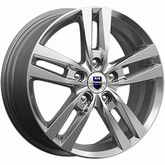 K&K Rassvet 6,5x16 5x100 ET38 dia 67,1 дарк платинум Россия