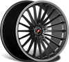 Inforged IFG36 8,5x20 5x108 ET45 dia 63,3 black machined lip
