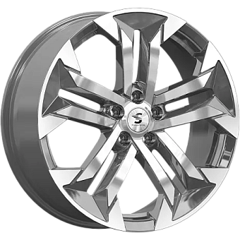 K&K Premium Series КР015 (19_Jaecoo J7) 7,5x19 5x108 ET47 dia 60,1 diamond gloss graphite