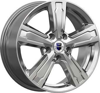 K&K Оклахома 6,5x16 5x114,3 ET40 dia 60,1 дарк платинум
