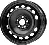 ALCAR STAHLRAD (KFZ) 7995 Volvo S40/V50 6x15 5x108 ET46 dia 63,3 Black