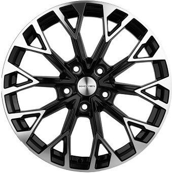 Khomen Wheels KHW1718 (Jac/Москвич 3) 7x17 5x108 ET40 dia 54,1 black-FP