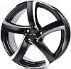 Alutec Shark 6x15 5x114,3 ET45 dia 70,1 racing black front polished
