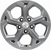 Khomen Wheels KHW1606 (Ceed/Elantra) 6,5x16 5x114,3 ET50 dia 67,1 gray Россия