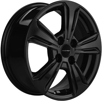 Khomen Wheels KHW1502 (Nexia) 6x15 4x100 ET45 dia 56,6 black Khomen Wheels KHW1502 (Nexia) 6x15 4x100 ET45 dia 56,6 black