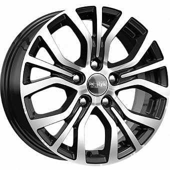 iFree Replica КС736 (16_Outlander) 6,5x16 5x114,3 ET38 dia 67,1 алмаз черный Россия