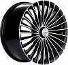 Khomen Wheels KHW2008 (S-class Front) 8,5x20 5x112 ET38 dia 66,6 black-FP