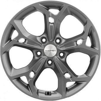 Khomen Wheels KHW1702 (Ford C-Max) 7x17 5x108 ET50 dia 63,35 gray