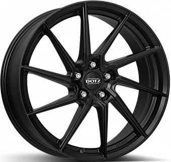 Dotz Spa black 8x18 5x100 ET35 dia 60,1 matt black
