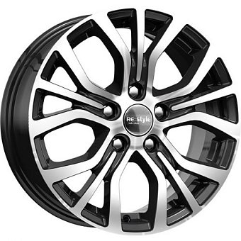 iFree Replica КС736 (16_Outlander) 6,5x16 5x114,3 ET38 dia 67,1 алмаз черный Россия