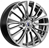 K&K Flanker 6,5x17 5x108 ET50 dia 63,35 дарк платинум