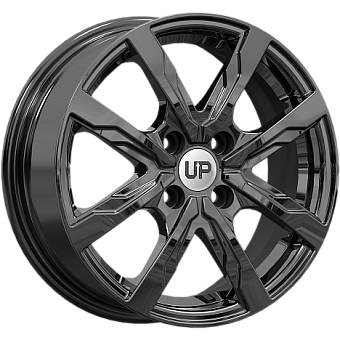 Wheels UP Up122 6x15 4x100 ET37 dia 60,1 new black