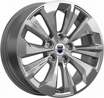 K&K Авиор 7x17 5x114,3 ET45 dia 67,1 дарк платинум Россия