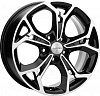 Khomen Wheels KHW1702 (ASX) 7x17 5x114,3 ET46 dia 67,1 black-FP