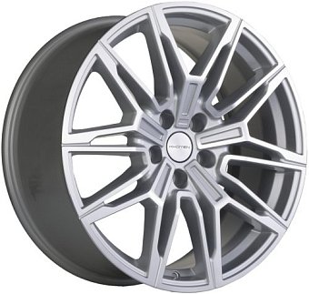 Khomen Wheels ORG1904 (3/4/5/6 series) 8,5x19 5x112 ET30 dia 66,6 brilliant silver-FP Россия