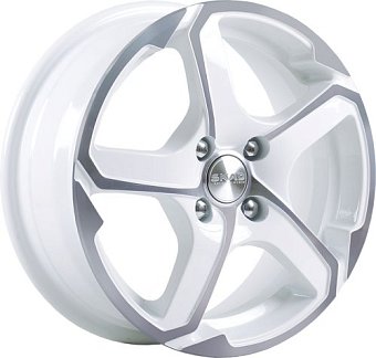 Скад Аллигатор 6x15 4x100 ET48 dia 54,1 алмаз-белый