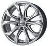 Alutec W10 9x20 5x108 ET43 dia 70.1 polar silver