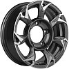 Khomen Wheels KHW1505 (Jimny) 5,5x15 5x139,7 ET5 dia 108,1 gray-FP