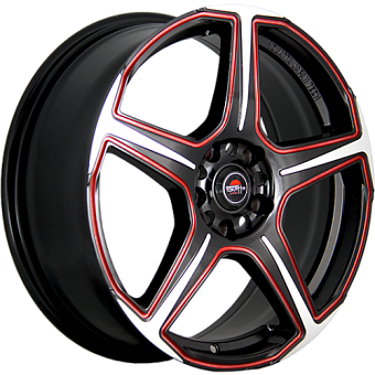 Yokatta Model-4 8x18 5x114,3 ET35 dia 60,1 MBF+R