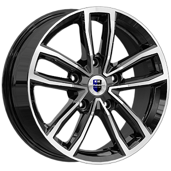 K&K Каланг 6,5x17 5x114,3 ET38 dia 67,1 алмаз черный
