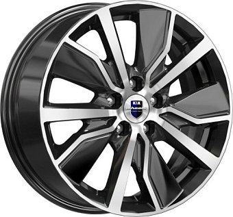 K&K Гамбит 6,5x16 5x114,3 ET40 dia 67,1 алмаз черный