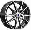 K&K Адамар 6,5x16 5x112 ET50 dia 57,1 алмаз черный Россия