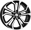 Dezent TA dark 7x17 5x114.3 ET38 dia 67.1 black polished