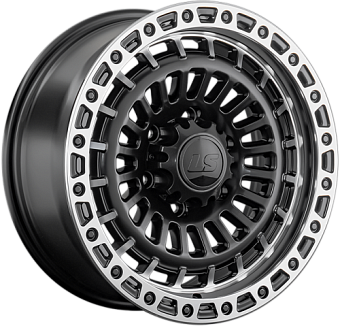 LS wheels 1348 8,5x17 6x139,7 ET25 dia 100,1 BKSL