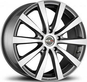 MAK Iguan 8x18 5x114,3 ET40 dia 76 graphite mirror face