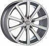 OZ Racing Lounge 10 8x19 5x120 ET40 dia 79 metal silver diamond cut