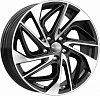 iFree Replica КС883 (ZV 18_Tiguan) 7x18 5x112 ET43 dia 57,1 алмаз черный SK Россия