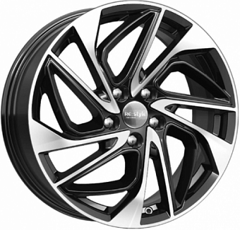 iFree Replica КС883 (ZV 18_Tiguan) 7x18 5x112 ET43 dia 57,1 алмаз черный SK Россия